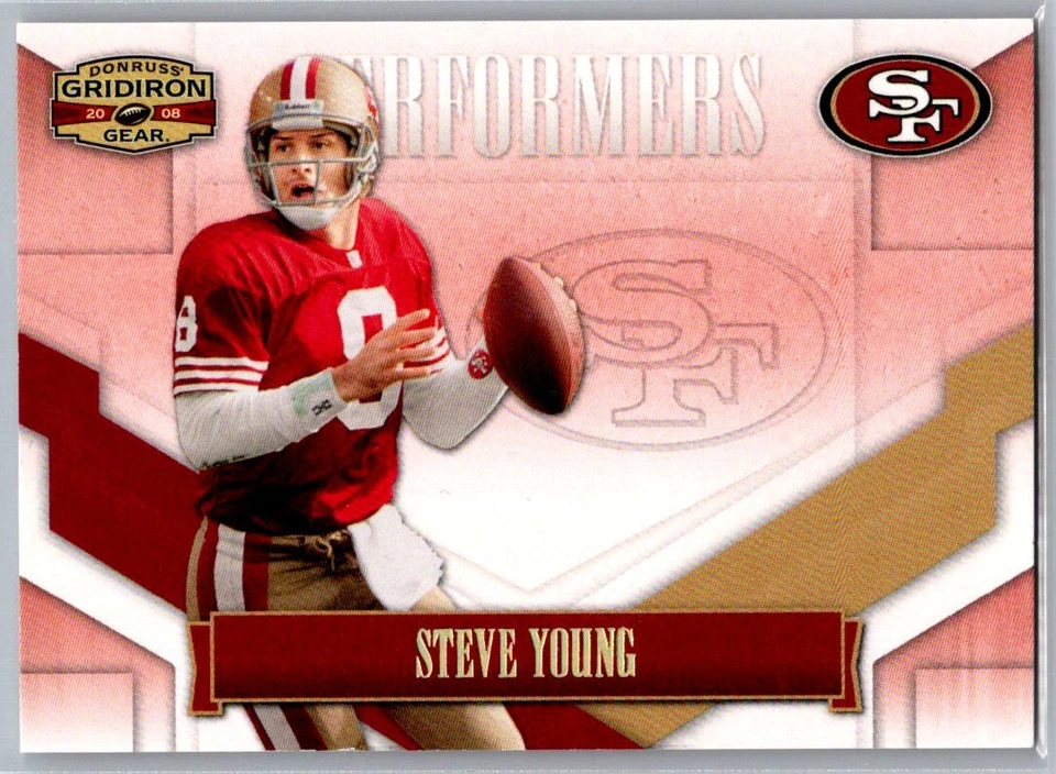 2008 DONRUSS GRIDIRON FOOTBALL PERFORMERS –PICK YOUR PLAYERS, FINISH YOUR SET - Image 3 of 3