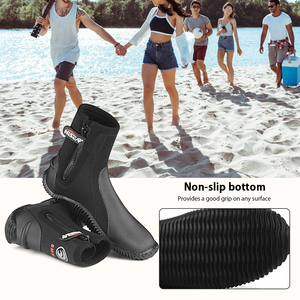 Bottes Plongée O'Neill 5mm Néoprène - Fermeture Éclair - Mixte Adultes