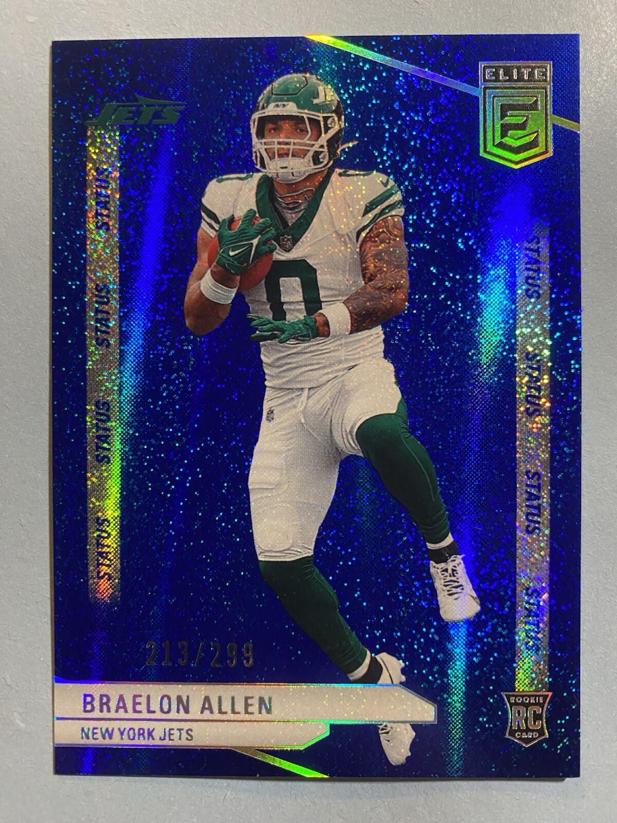 2024 Donruss Elite Braelon Allen /299 Blue Status Sparkle Parallel RC Jets🔥🔥🔥