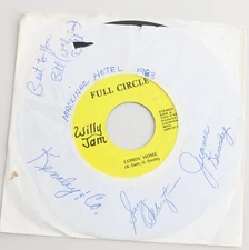 Full Circle 7" 45rpm Comin Home & Rock Roll Birthday Signed Sleeve Play Tested