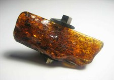 Natural Cognac Baltic Amber Ring 8 g