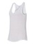 Bella Canvas Women's Flowy V-Neck Tank Top - Relaxed Drapey Fit, Mint, Size Large | Soft Poly Viscose Fabric