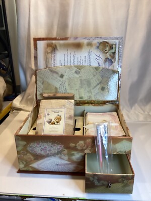 Precious Moments ''Friends Write from the Start'' Huge Gift Set Pen Pals Amazing 