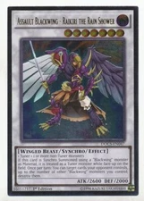 Yugioh! Assault Blackwing - Raikiri the Rain Shower - DOCS-EN047 - Ultimate Rare