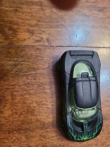 Hot Wheels Matte Black W/Green Lightning Lotus Project M250 