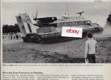 Pacific Hoovercraft Corp Vancouver B.C.Kanada 1969 Artikel Vancouver/Nanaimo