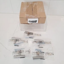 Brushed Satin Nickel Single Hole Cabinet Hardware 5 ct T Bar Knurled 2" Alzassbg