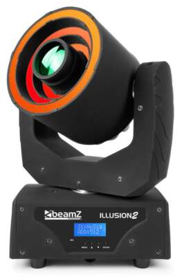 BEAMZ ILLUSION II MOVING HEAD 3 LED RINGS 30W SPOT MOVING HEADS