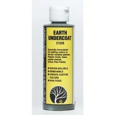 NEW Woodland N/HO Train Scenery Earth Color Undercoat Earth 4 oz C1229