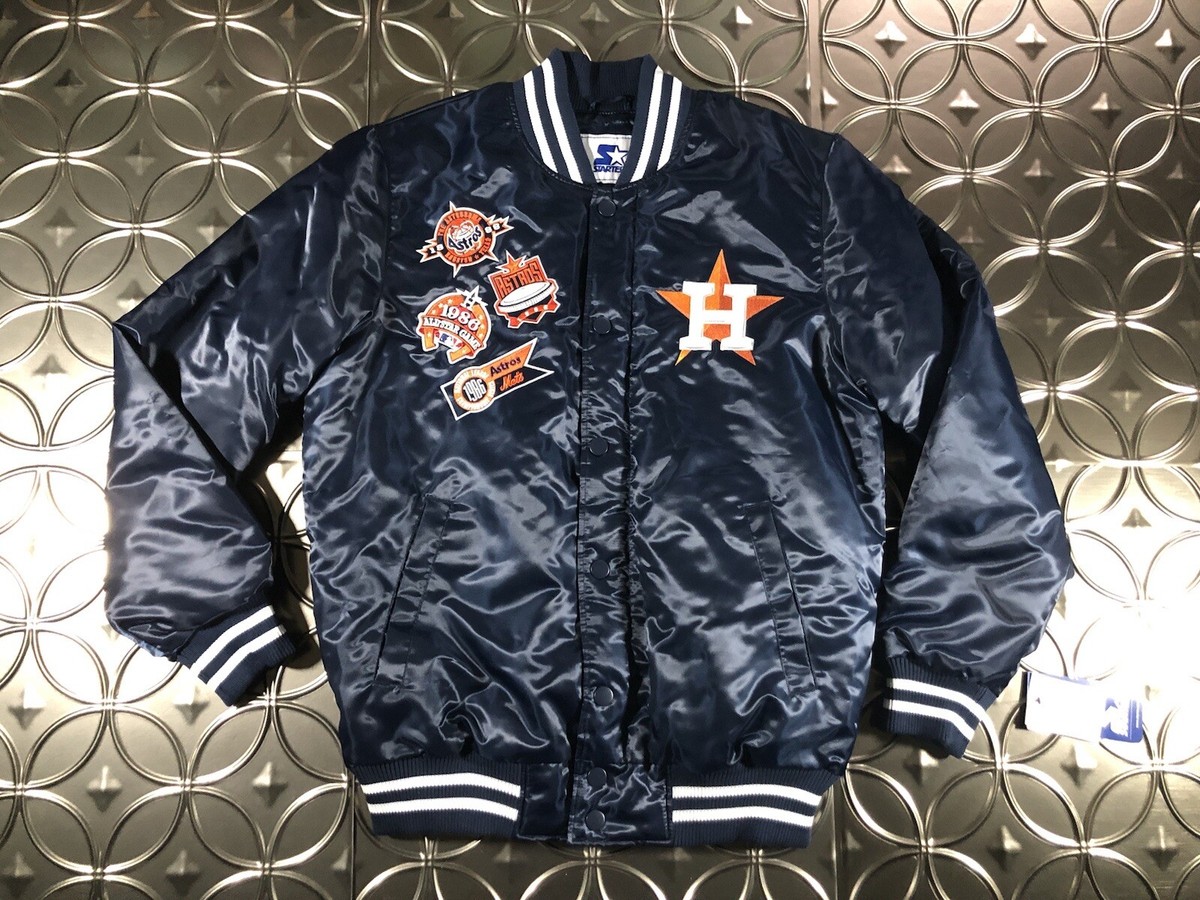 Houston Astros Starter 1986 All-Star Varsity Satin Full-Snap