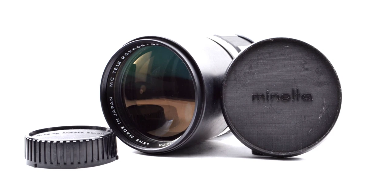 Minolta f/3.5 Camera Lenses 200mm Focal for sale - eBay