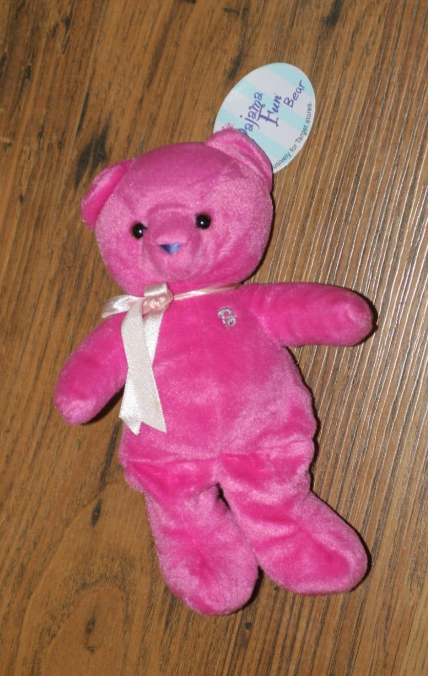 Barbie Pajama Fun Plush Beanbag 8” Bear Target Exclusive Mattel 2000