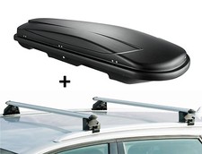 Skibox VDPJUXT600+Alu Relingtr&auml;ger VDPCRV107A f&uuml;r f&uuml;r Mercedes GLC 5T&uuml;rer ab 15
