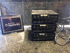 3 X TOA BG-1015 Professional Stereo Audio 15-Watt 5-Channel Integrated Amplifier