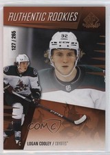 2023 Upper Deck SP Game Used Authentic Rookies Bronze /265 Logan Cooley #229 c7o