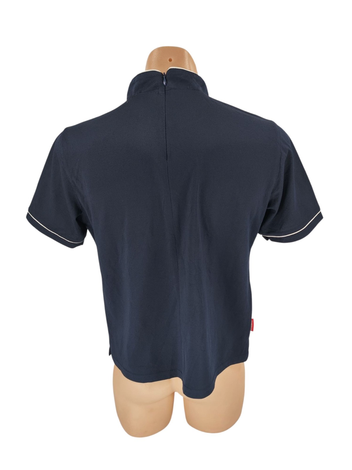 Le Coq Sportif Golf Collection Top Women's Size L Blue Performance 1/4 Back Zip image 3