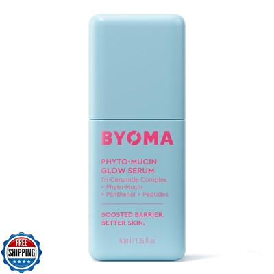 BYOMA Phyto-Mucin Glow Serum - Mucin Face Serum for Glass Skin - Plumps, Prim