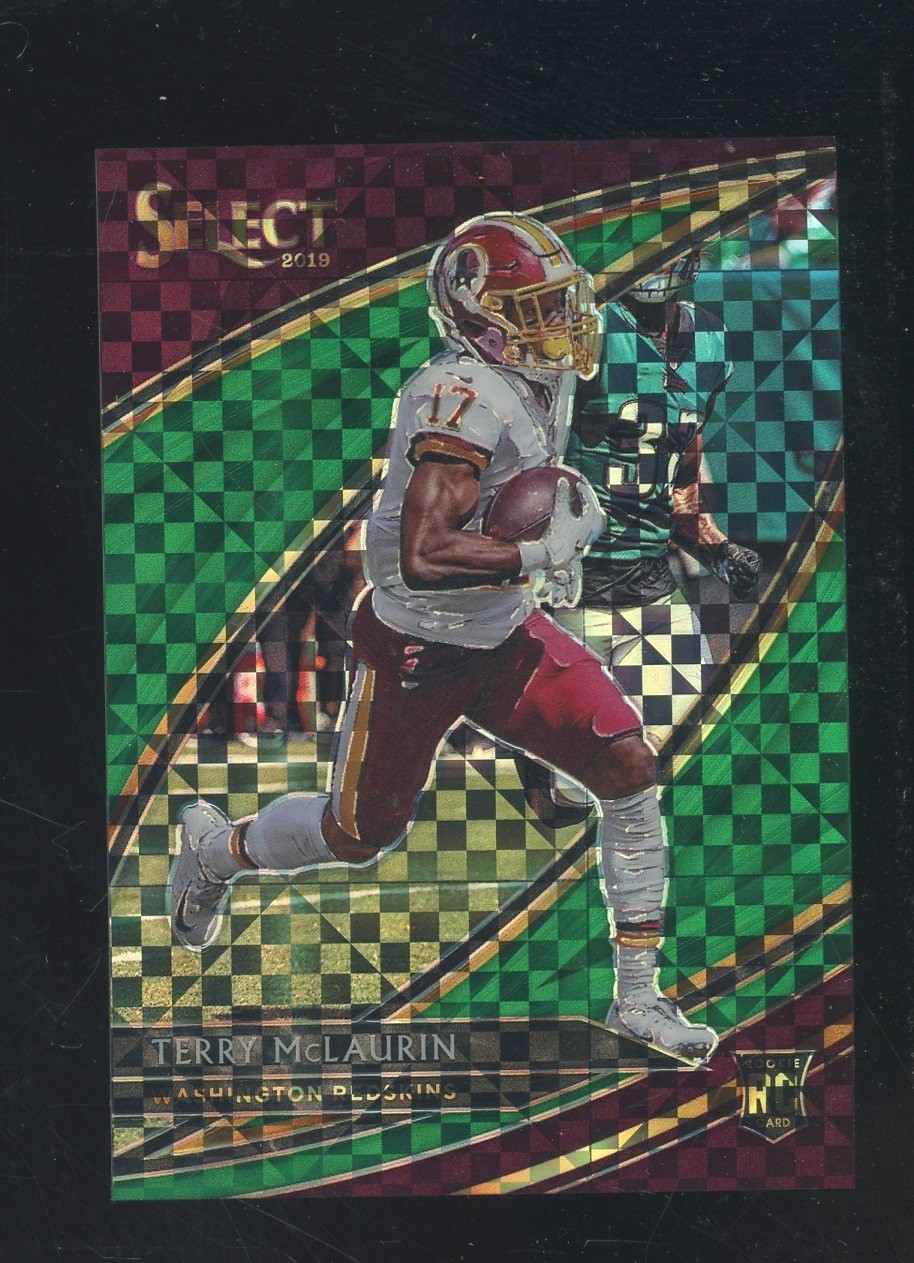 2019 Select Green Prizm #233 Terry McLaurin Redskins RC Rookie 4/5