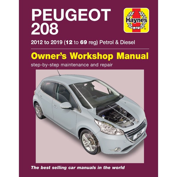 Peugeot 208 2012-2019 Benzin Diesel Reparaturhandbuch Haynes-image