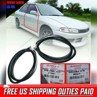 TUR Gummidichtung Wetterleiste Vorne L+R FÜR Mitsubishi Lancer CK2 Colt Sedan