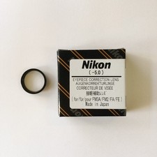 Nikon -5.0 EYEPIECE CORRECTION ATTACHMENT LENS For FM3A FM2 FA FE FM diopter