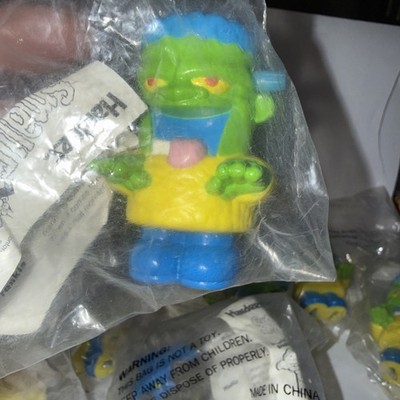 Lot Of 8 1996 Hardees Small Frights HALLOWEEN Kids Meal Toy  New Old Stock