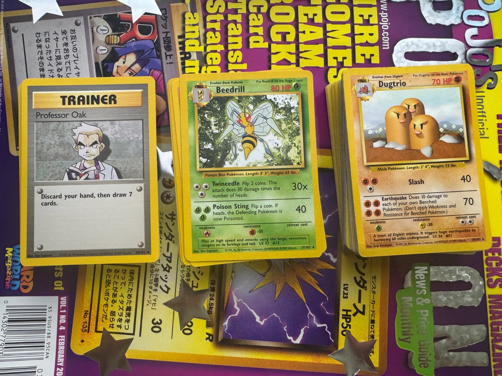 Base Unlimited  R / UC / C 1999 WOTC Pokemon PICK YOUR CARD