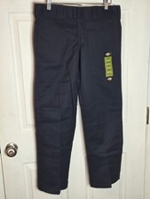 NWT Men's Blue Slim Fit Dickies Work Pants Size 30x30 MEASURES DIFFERENTLY