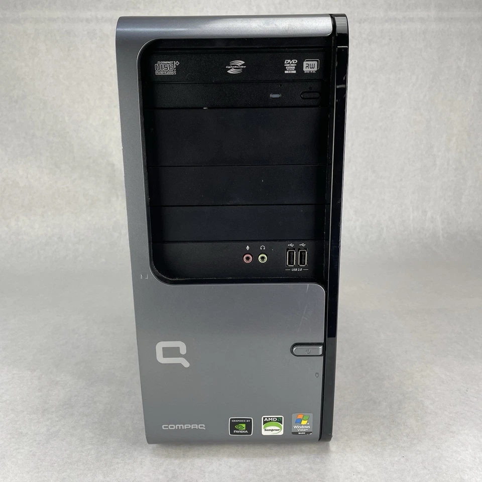 Compaq Presario SR5000 AMD Sempron 3600 2 GHz 1 GB Ram DVD-RW No HDD No OS - Image 2 of 4