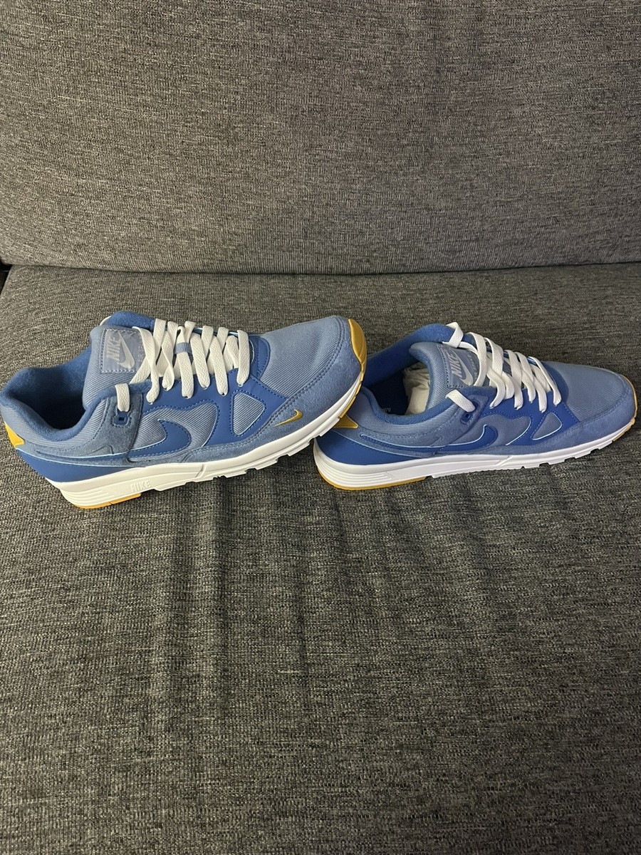 Nike Air Span II SE Blue w/Mini Yellow Swoosh AQ3120-400 Men  display picture 2