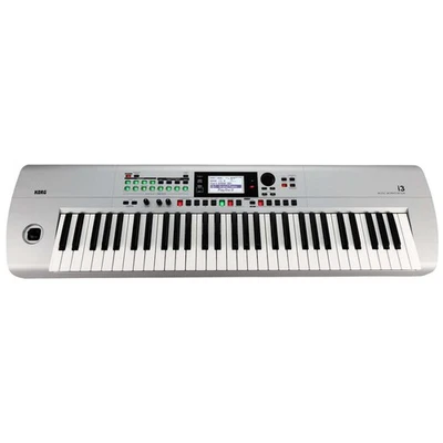 NEU: Korg i3 Silver Keyboard 61 Tasten anschlagdynamik batteriebetrieb - Bild 1 von 4