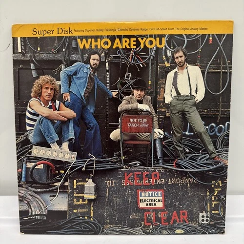 The Who  ~  Who Are You ~    Vintage Super Disk LP   MCA Records SD 16610