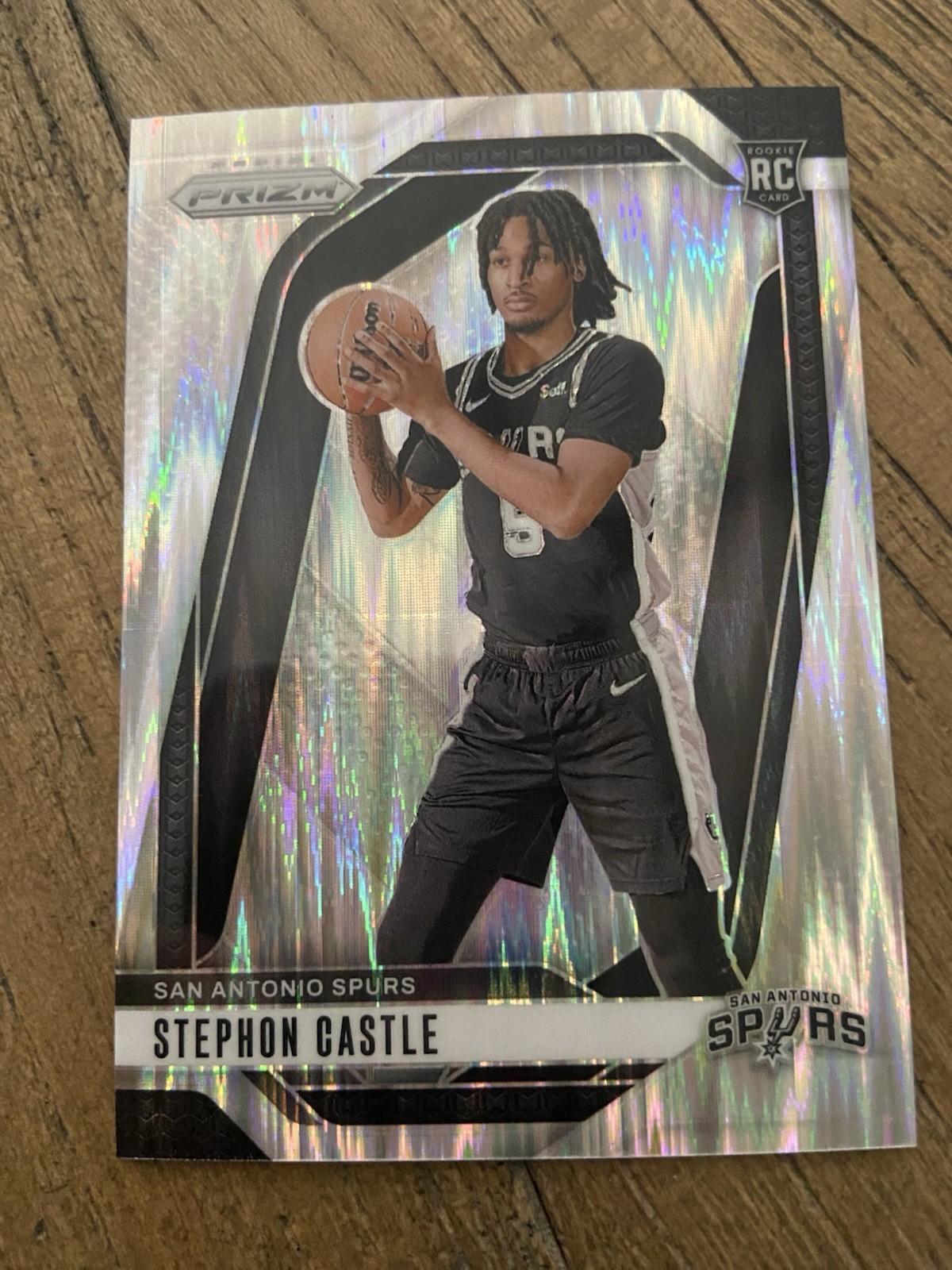 2024-25 Panini Prizm #234 Stephon Castle Rookie Skewed /249