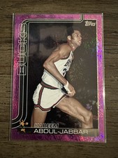 2025-26 Topps - Kareem Abdul-Jabbar #259 Pink Holo Foil