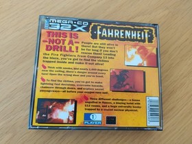 Fahrenheit MEGA CD 32x version PAL EURO - Conversion / Repro