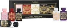 BADEE AL OUD Collection By Lattafa Unisex 5 Piece Gift Set 5 ml Eau De Parfum