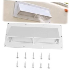 RV Exhaust Vent Cover  Fits Camper, Trailer, Motorhome Range Hood  White