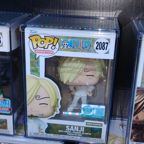 Funko Pop! One Piece Sanji Limited Edition #2087 9500 PCS - In Box Protector