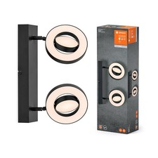 LED Deckenleuchte Lampe Strahler Spot Saturn Schwarz 21W 2180lm warm-kaltweiß