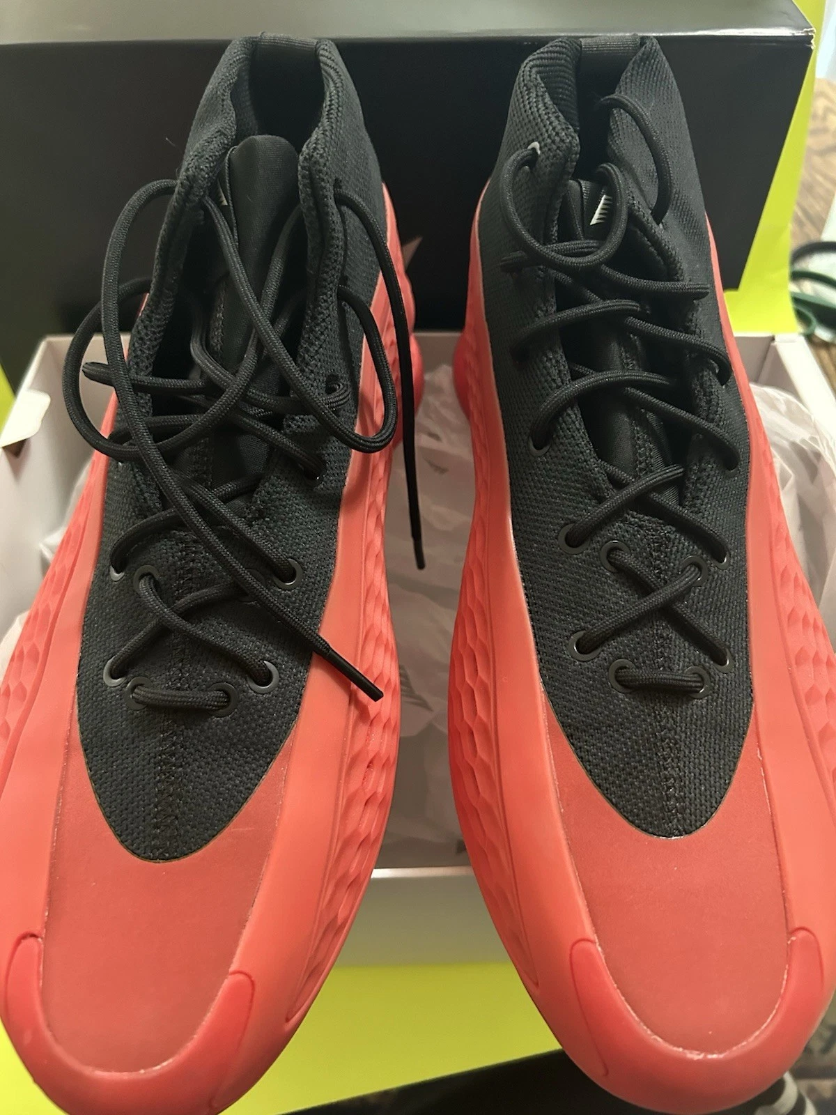 *Adidas AE 1 Anthony Edwards 'Georgia Bulldogs' Rosso Nero (IG6669) Spedizione Gratuita