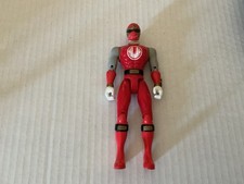 RED RANGER Vintage Power Rangers NINJA STORM BANDAI 2002 Action Figure 6"