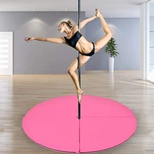Tangkula Pole Dance Mat Foldable Yoga Exercise Safety Dancing Cushion Steel Pipe