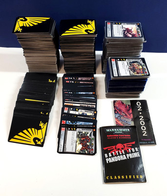 1700 plus Card Lot Warhammer 40K CCG TCG 2002 Game Pandora Prime WH40KCCG