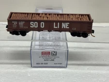 N Scale Micro Trains MTL 083 00 020 SOO LINE 67267 Drop Bottom Gondola w/Load