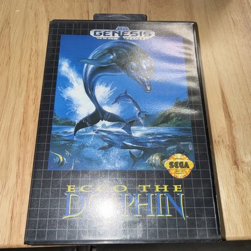 Ecco the Dolphin (Sega Genesis, 1992) - No Manual -