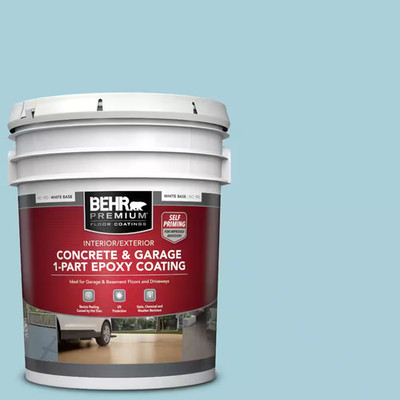 5 Gal. #PFC-56 Pools of Blue Self-Priming 1-Part Epoxy Satin Interior/Exterior C
