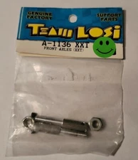 Team Losi Front Axles with Lock Nuts xxt Vintage 2wd Truck Rc A-1136
