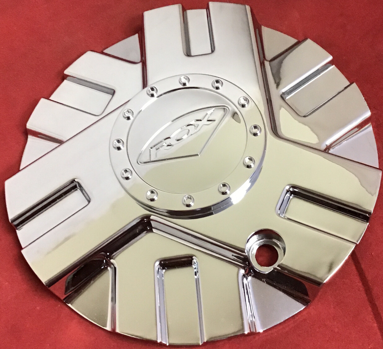 Rox Rims ONE NEW ROX Wheels Chrome Custom Wheel Center Cap # C-ROX812-C 14546 | eBay