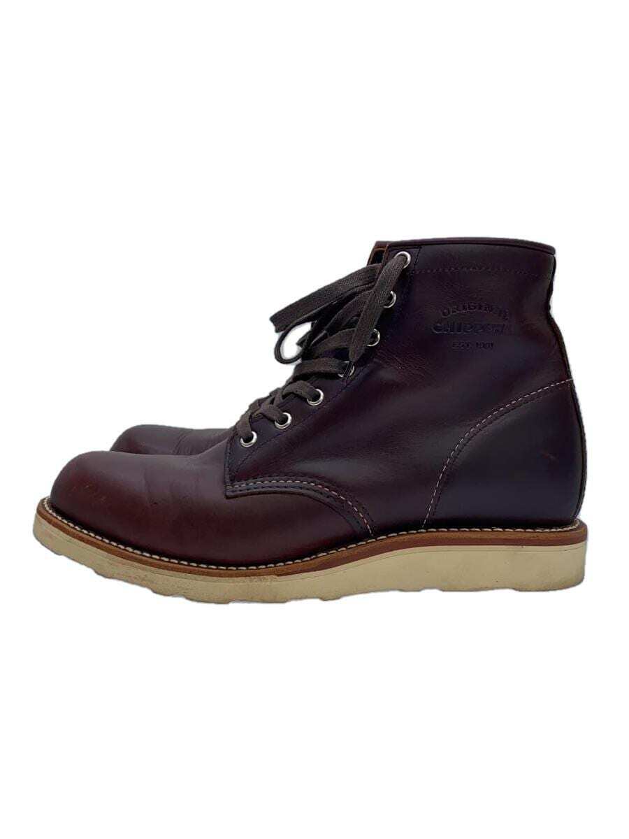 CHIPPEWA USAバーガンディ レザー9インチDワイズ元箱ありません CHIPPEWA USAバーガンディ レザー9インチDワイズ元箱ありません