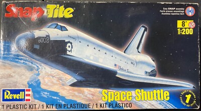Revell Space Shuttle Snap Tite 1/200 1188 NIB Model Kit  Sullys Hobbies 